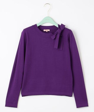 TOCCA 【洗える！】PRESENT ニット パープル系