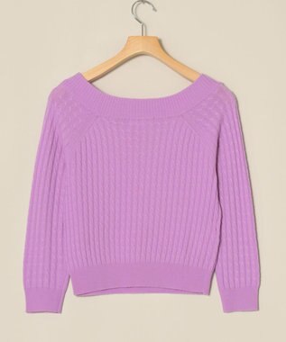 ONWARD Reuse Park 【組曲】ニット秋冬 パープル