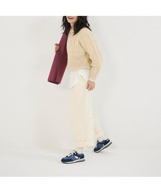 ing <ing>クラシカルスニーカー ネイビーコンビ