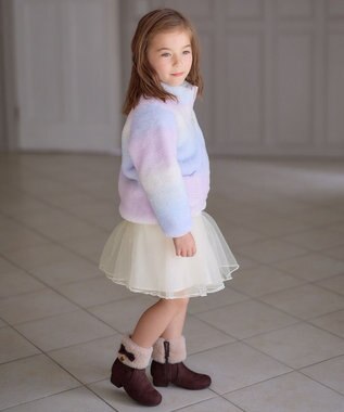 ANY KIDS チュール スカート アイボリー系