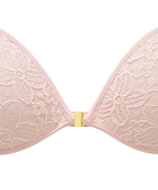 BRADELIS New York 【NuBra / ナチュラルタイプ】ヌーブラ・エアーライト ロゼ シャルム  蒸れにくい バックレス コレクション デザインヌーブラ 正規品 ピンク