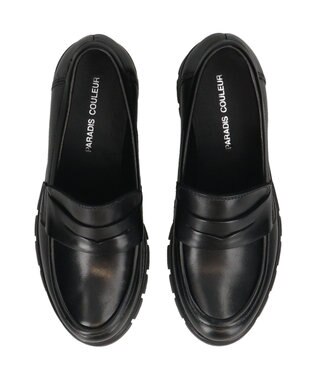 Bridget Birkin 【PARADIS COULEUR】トラックソールローファー ブラック