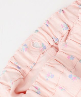 ANY KIDS 【洗濯機可能】ときめきストレッチ 総柄パンツ 花柄