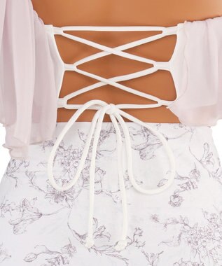 San-ai Resort（三愛水着楽園） 【2025年新作】軽い着け心地でしっかり盛れる【楽盛り水着】　ワンショルフリルワイヤービキニ　9M【San-ai Resort（サンアイリゾート）】 ピンク