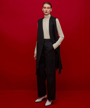 BEIGE， 【S-size】TOURNELLES / ロングジレ Black