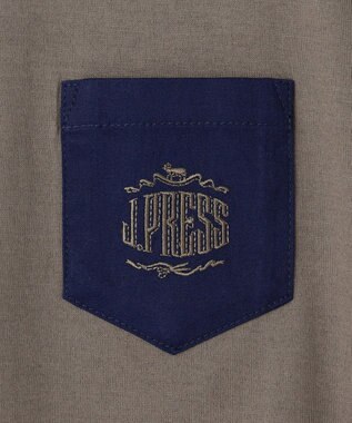 J.PRESS KIDS 【140-170cm】切替Ｔシャツ カーキ系
