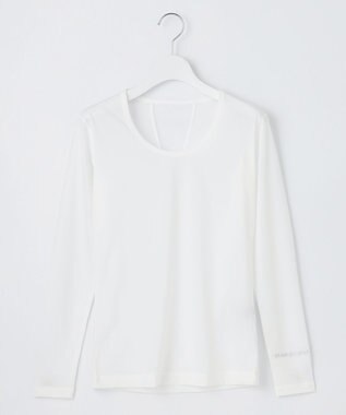 23区GOLF 【WOMEN】【吸水速乾・UVケア】３０ｄインナーUネック カノコ ホワイト系