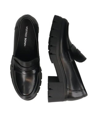 Bridget Birkin 【PARADIS COULEUR】トラックソールローファー ブラック