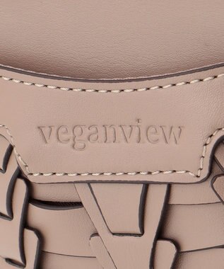LA BAGAGERIE 【veganview】v piece mesh smartphone shoulder bag グレージュ