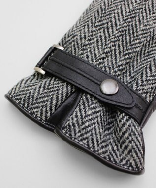 ORuKuBET Harris Tweedグローブ(MEN)【日本製・タッチパネル対応】 グレー
