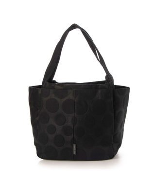 Y'SACCS 【Y’SACCS vous et】 キャンバスドットエンボストート Mサイズ ブラック