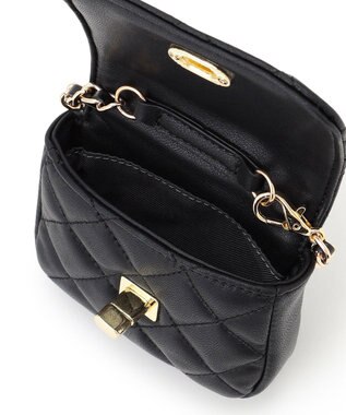 23区 フェイクファー トートバッグ サックスブルー系