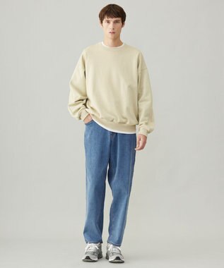 UNFILO MENS 【OCEANS YouTube 掲載】【UNFILO DENIM】 ワイドテーパード ブルー