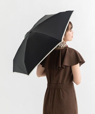 earth music&ecology earth×Wpc.コンパクト日傘 Black