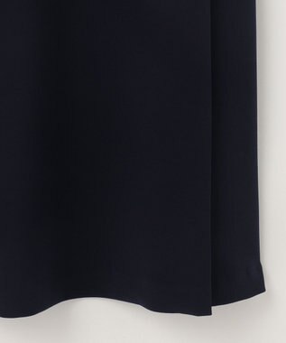 組曲 L ライトダブルクロス ジャンパーワンピース ネイビー系