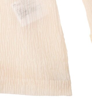 YECCA VECCA 袖レースシアートップス Ivory