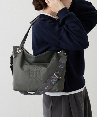 russet コーデュラナイロン3WAYトートバッグ(CE-1662) Gray