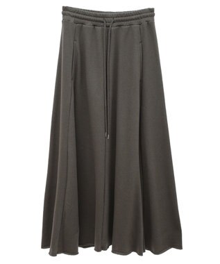 CRAFT STANDARD BOUTIQUE 【ＷＥＢ限定】裏毛カットオフフレアスカート Khaki