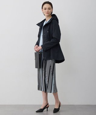 ICB L テントライン フーデットコート ネイビー