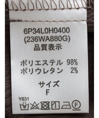 Green Parks ■ＥＳＣＡＲ　ギャザーヨークキリカエワンピース Charcoal Gray