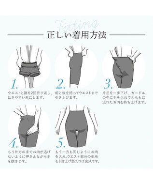 BRADELIS New York 【Yukine inc. 】ゆきねえモアソフト快適ガードル23 蒸れにくい補正ガードル ブラック