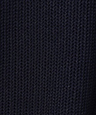 UNFILO メッシュニット カーディガン ネイビーラメ