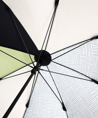 +RING 【UVカット95%以上】【UPF50＋】プラスリング 長傘60cm MLT T1274 マルチカラー