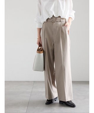 Te chichi ハイウエストワイドチノパンツ《2026 spring catalog item》
