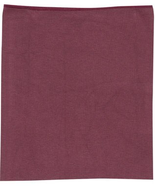 Wing あったか腹巻 薄手 アウターにひびきにくい フリーカッティング素材 秋 冬 ER0582 ウイング／ワコール ワイン