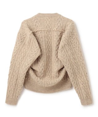 BEIGE， PROTAGONISTA / ケーブルニット Beige