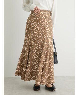 Green Parks ・ＥＬＥＮＣＡＲＥ　ＤＵＥダルメシアンマーメイドスカート Mocha