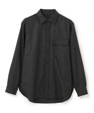 JOSEPH HOMME LIGHT COMFORT WOOL SHIRT グレー系
