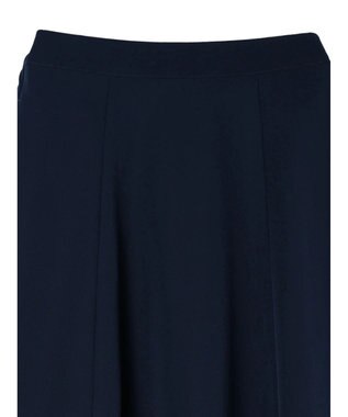 Green Parks 〈選べるきれシル〉フレアミディ丈スカート Dark Navy