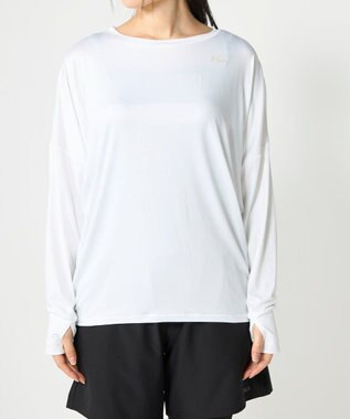 OP／FILA 【FILA】ドルマンスリーブロングTシャツ付き４点セット水着 オフホワイト