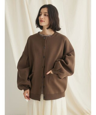 CRAFT STANDARD BOUTIQUE リサイクルポリエステルニットカーディガン