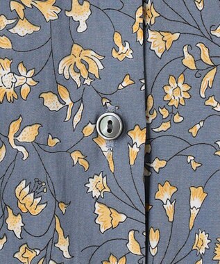 組曲 【大人気シリーズ】ギャザーライトデシン ブラウス 【WEB限定】ブルー系9