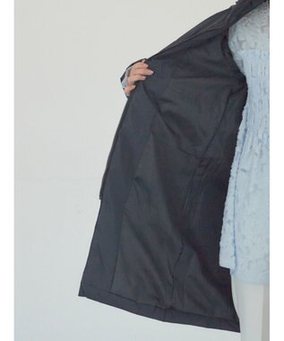 Te chichi 【宮本茉由着用】フードロングダウンコート ネイビー