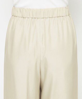 uncrave 【新色追加！】フィブリルシャンブレー ワイドパンツ ライトベージュ