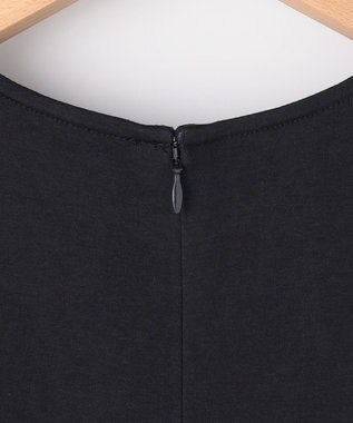 組曲 L 【先行予約】メランジレノクロス ドッキングワンピース ネイビー系