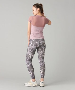 Chacott Motion シアーブラトップ グレイッシュローズ