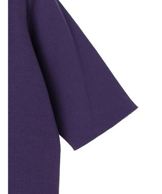 AMERICAN HOLIC ５分袖ニットプルオーバー Purple