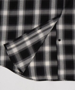 WEGO 2WAYオフショルシャツ ブラック