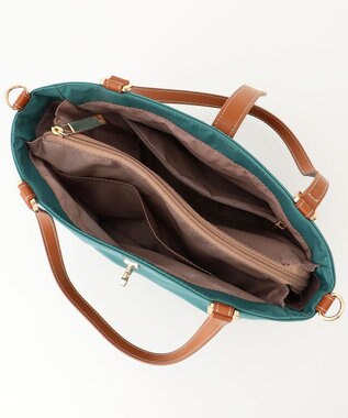 LA BAGAGERIE ひねり金具付きエレガンストート　Sサイズ グリーン