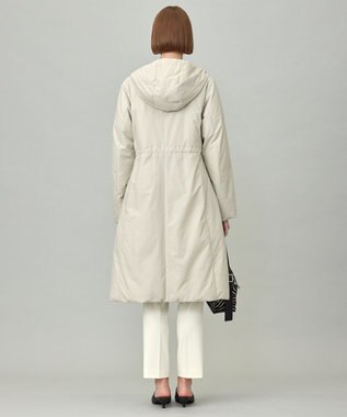 ICB L 【WEB＆一部店舗限定・撥水加工】ADSダウン  フーデットロングコート トープ系