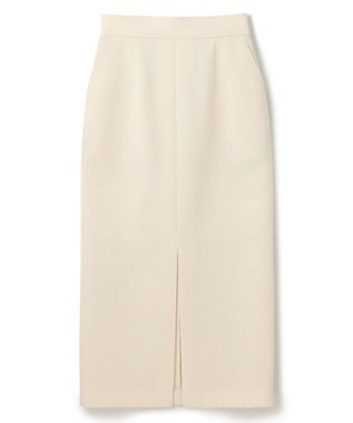 uncrave 【吸水速乾・洗濯機洗い可】エコ ドライ チノ Ｉラインスカート（uncrave STANDARD） エクリュ