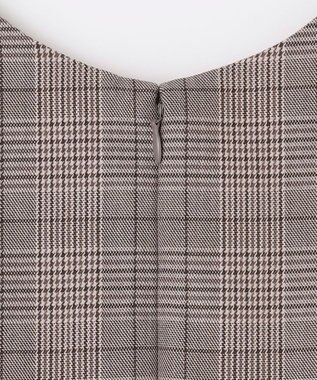 ANY KIDS メロディジャンパースカート ブラウン×チェック