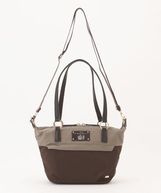 LA BAGAGERIE ウォータープルーフナイロン　2WAYハンドバッグ