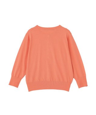 YECCA VECCA 【マシンウォッシャブル】カーディガン② Salmon Pink