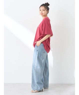 earth music&ecology ウ゛ィンテージライクツアーＴｅｅ Pink