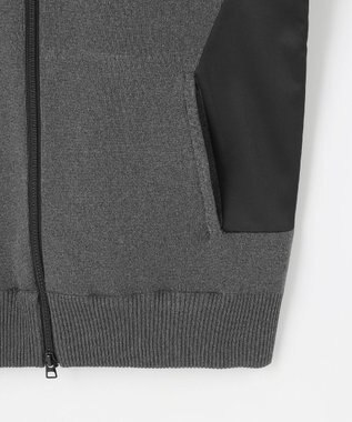 23区GOLF 【MEN/EC限定】ハイブリッド ニットアウター グレー系